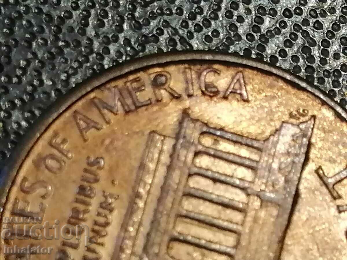 1 cent SUA Curio Matrix 1987