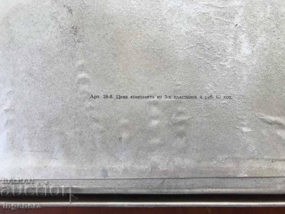 RECORD GRAMOPHONE CLASSICAL MUSIC-MOZART-SET 3 PCS. - 5 RECORD GRAMOPHONE CLASSICAL MUSIC-MOZART-SET 3 PCS. - 5