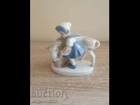 Old German porcelain figure statuette