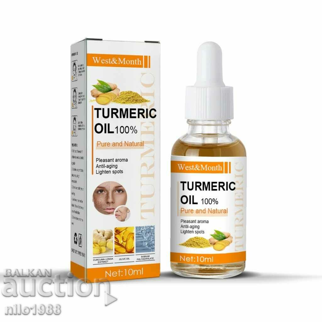 Ulei esential cu turmeric impotriva ridurilor / Cantitate - 0,10 m