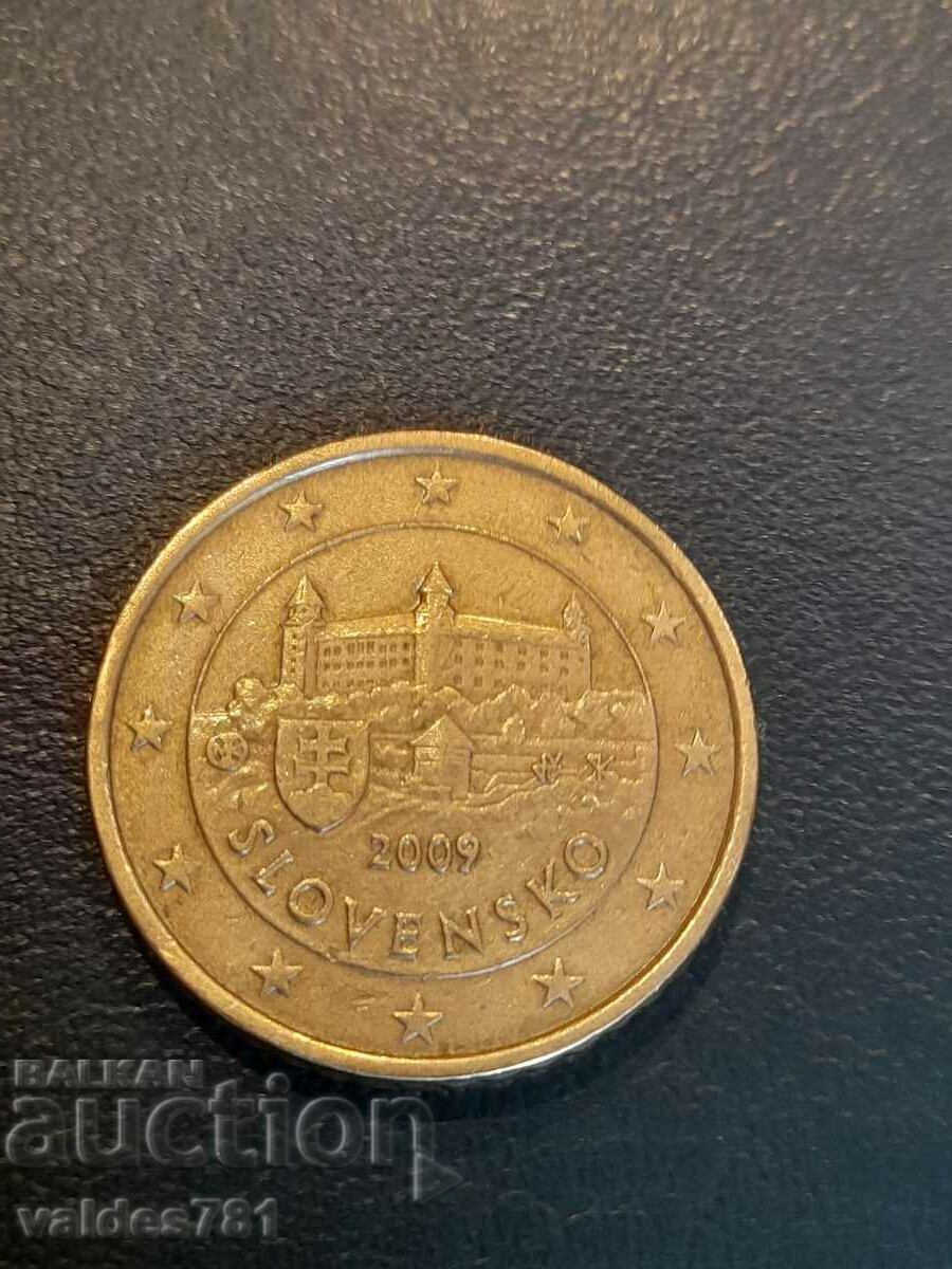 50 euro cents Slovenia