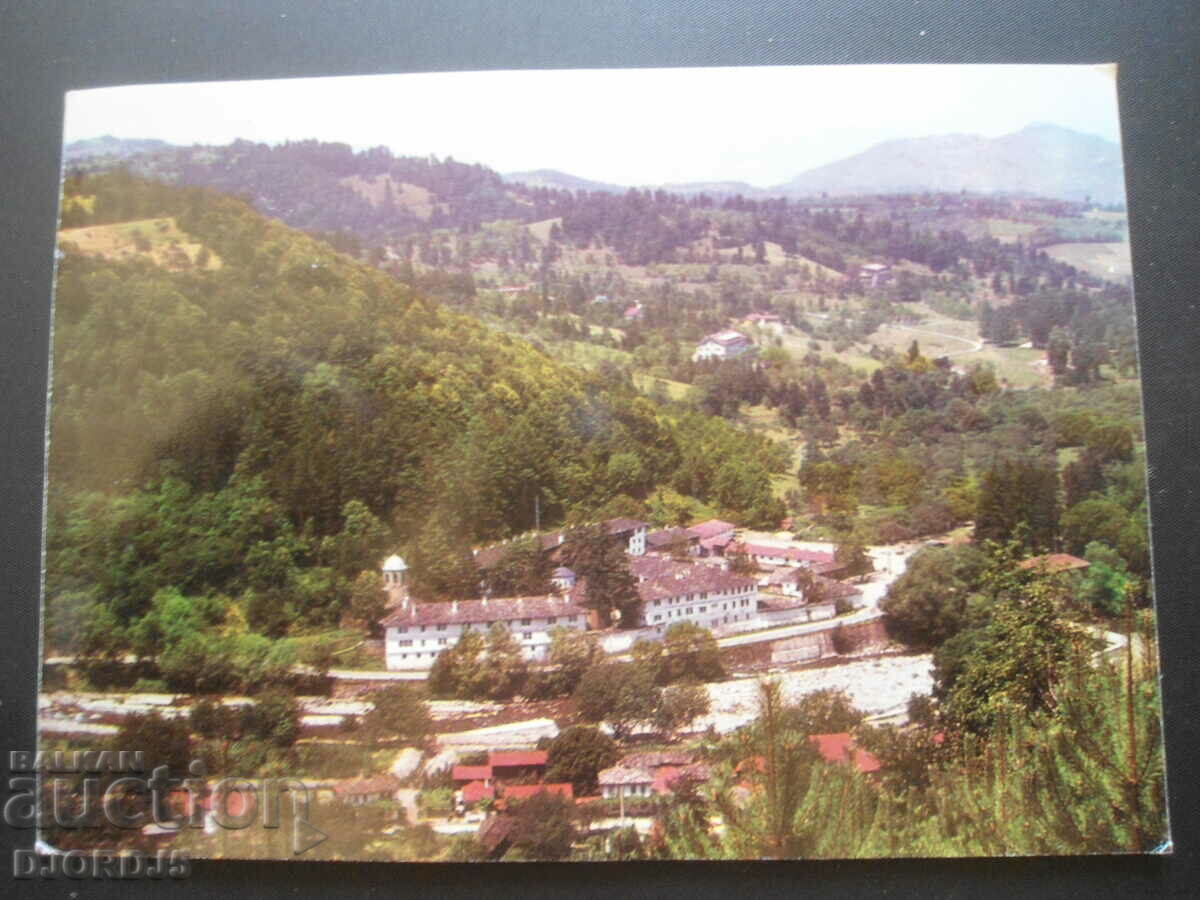 TROYAN MONASTERY, old postcard