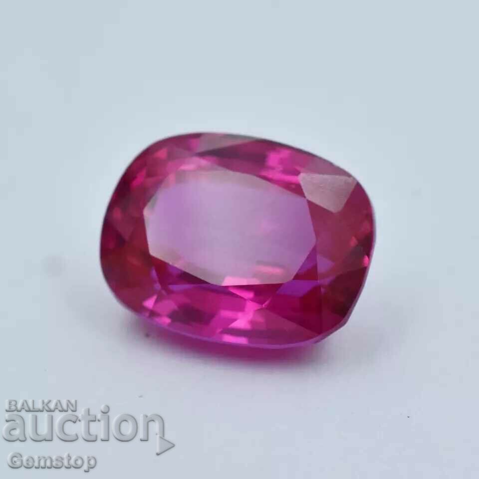 BZC! 13.60 ct natural ruby oval cert.VGTL of 1 st!