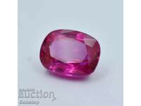 BZC! 13.60 ct natural ruby oval cert.VGTL of 1 st!