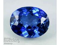 BZC! 12.00 k safir natural oval cert.VGTL de la 1!