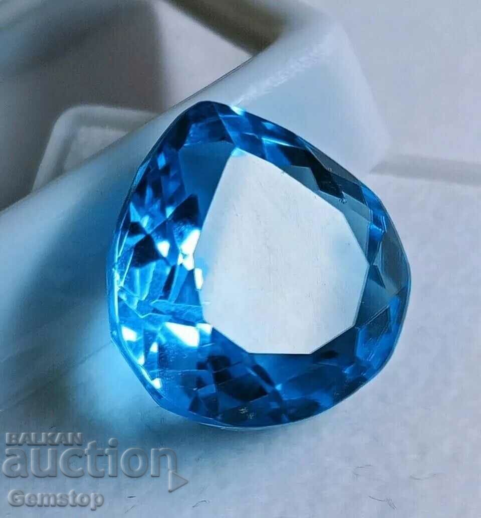 BZC 18.54 ct para topaz natural de la 1 st!