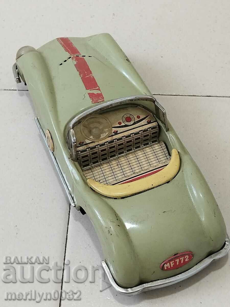 Auction Old tin toy car car trolley Auction Old tin toy car car trolley