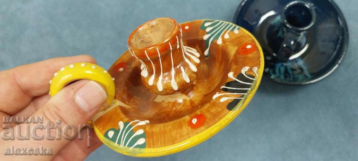 Delivery of Set of candle holders - Ceramics Delivery of Set of candle holders - Ceramics