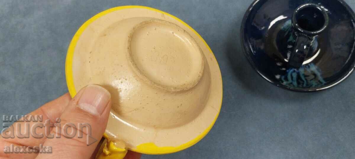 Set of candle holders - Ceramics - 5 Set of candle holders - Ceramics - 5