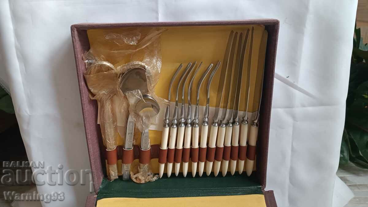 Brand new cutlery in a box - 24 pieces - NS with price € 48.00 | 93.88 BGN