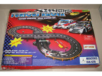 Old battery powered Furious Racer board game preserved