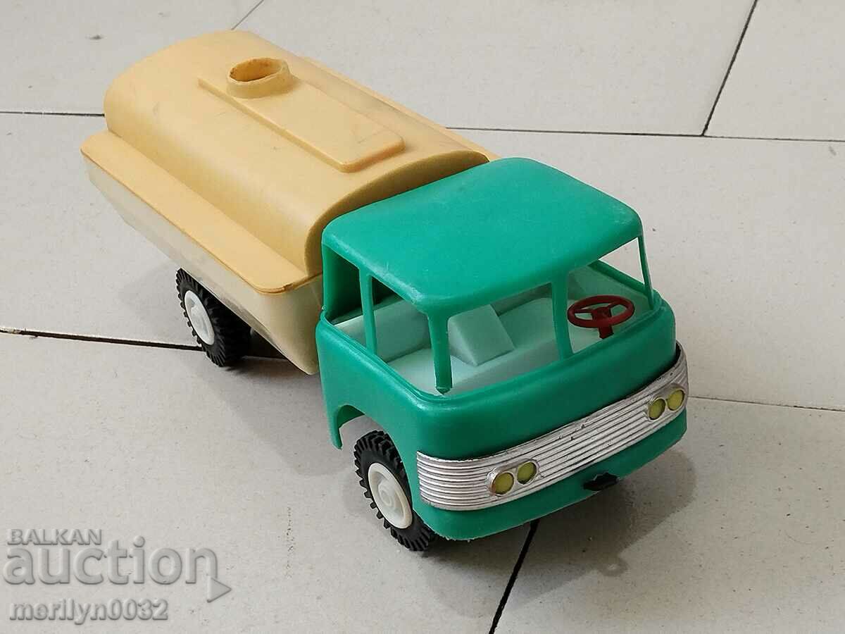 Old Bulgarian toy car truck tank car with price 53.00 BGN | € 27.10 Old Bulgarian toy car truck tank car with price 53.00 BGN | € 27.10