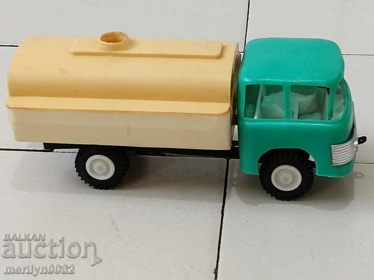 Delivery of Old Bulgarian toy car truck tank car Delivery of Old Bulgarian toy car truck tank car