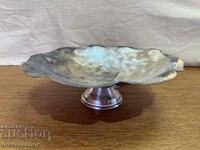 Silver plated fruit bowl