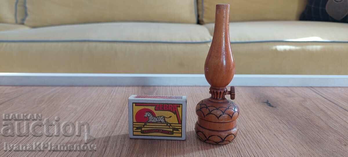 Small wood carving lamp - 5 Small wood carving lamp - 5