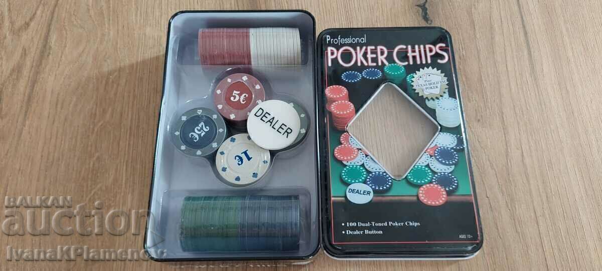 Licitație Jetoane de poker noi Licitație Jetoane de poker noi