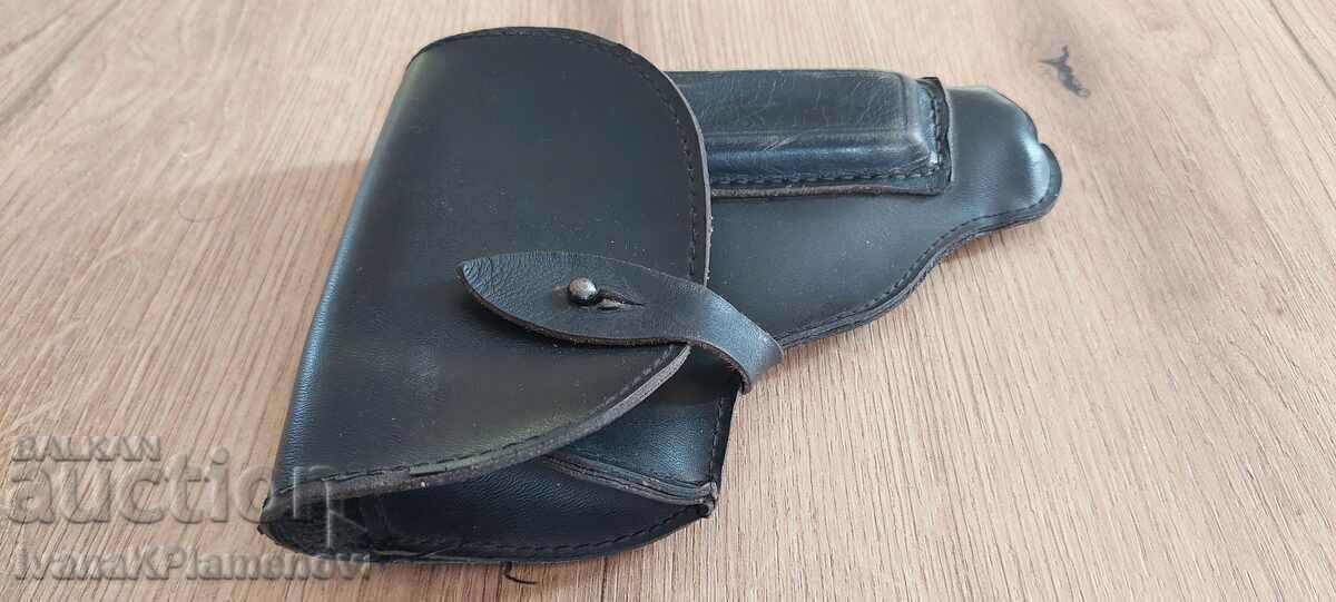 Leather gun holster with price 35.00 BGN | € 17.90