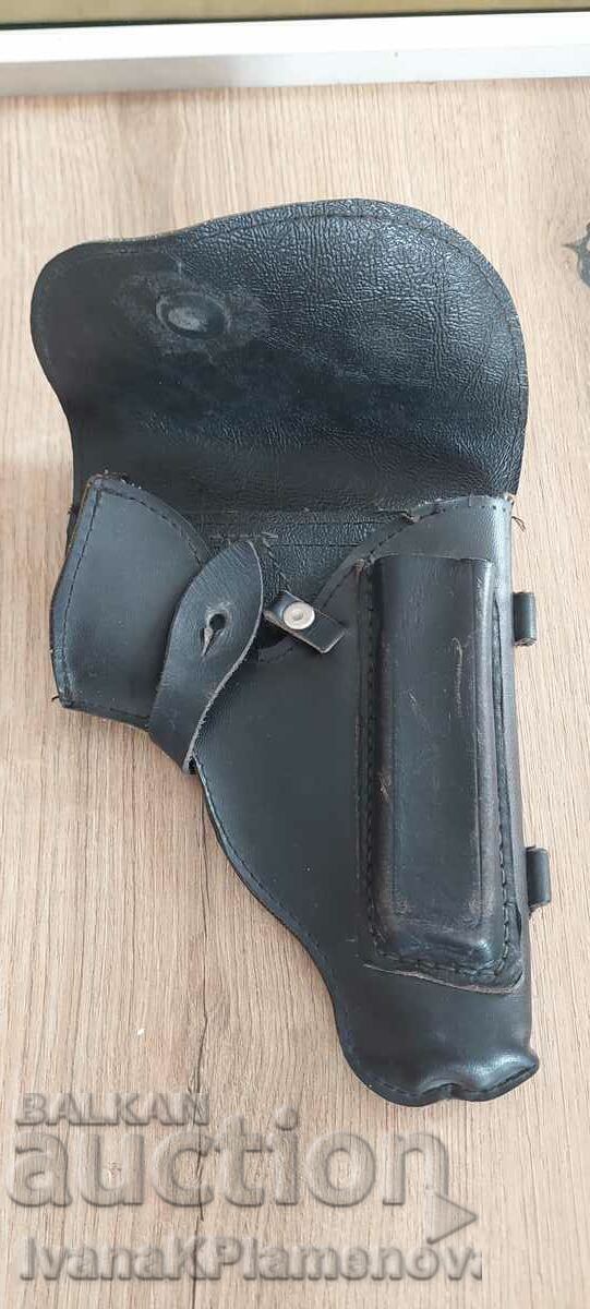 Leather gun holster - 5