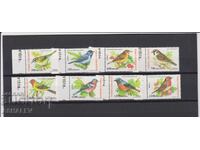 2004, Fauna Songbirds, 8v** Mi- 3385-92 Turkey