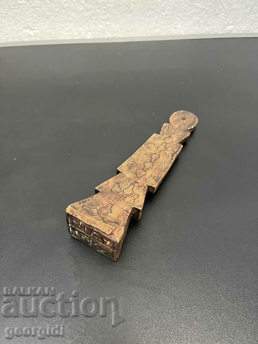 Primitive wooden prosphorus / cross. #5942