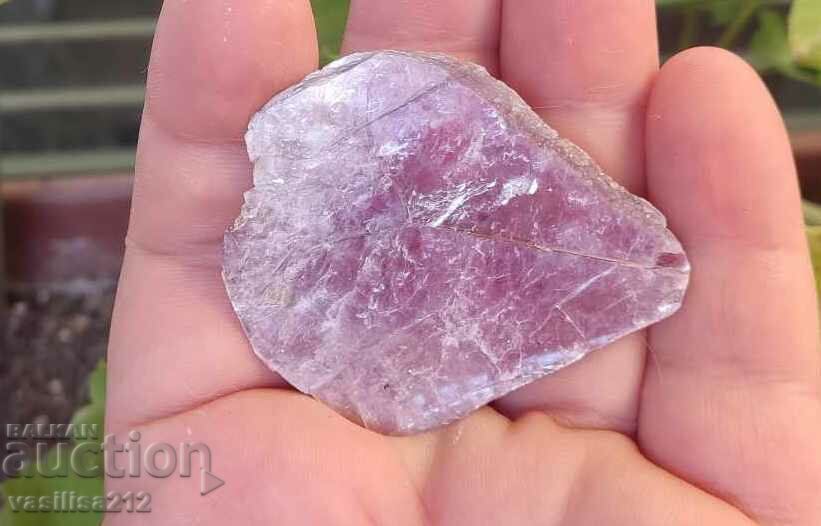 Lepidolite, tile with price 8.00 BGN | € 4.09 Lepidolite, tile with price 8.00 BGN | € 4.09