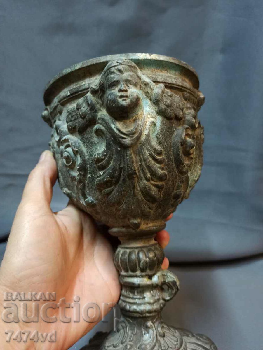 ANTIQUE PICTURED GAS LAMPS - 7 ANTIQUE PICTURED GAS LAMPS - 7