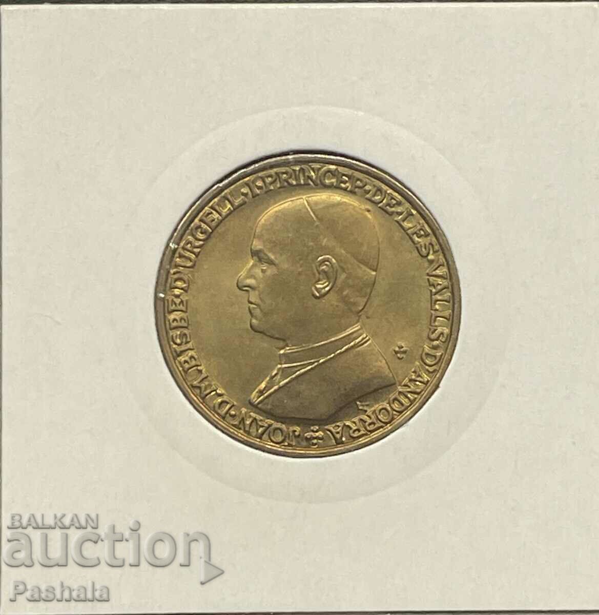 Andorra 1 Diner 1983. Rare. with price 35.00 BGN | € 17.90 Andorra 1 Diner 1983. Rare. with price 35.00 BGN | € 17.90