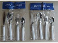 2 sets of utensils, new