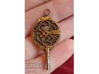 Antique pocket watch keys, handmade 19c.