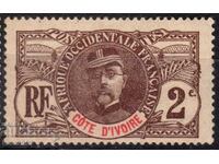 France/Cote D"Ivoire/AOF-1906-Regular-Gen.Faidherbe,MLH