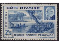 France/Cote D"Ivoire/AOF-1941-Marshall Petain,MLH