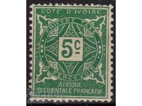 France/Cote D"Ivoire-1915-Additional-Ornament,MLH