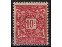 France/Cote D"Ivoire-1915-Additional-Ornament,MLH