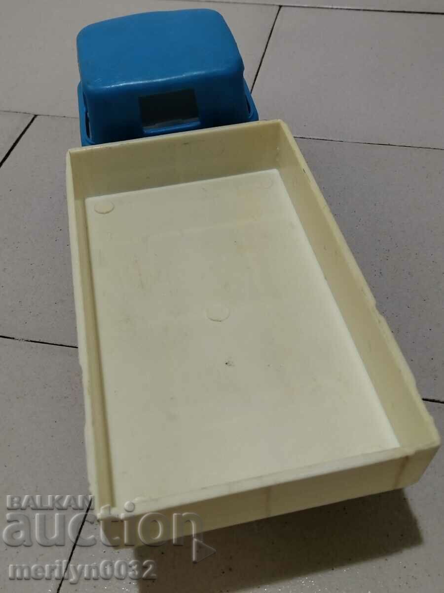 Παλαιό βουλγαρικό παιχνίδι φορτηγό φορτηγό αυτοκίνητο NRB - 7 Παλαιό βουλγαρικό παιχνίδι φορτηγό φορτηγό αυτοκίνητο NRB - 7