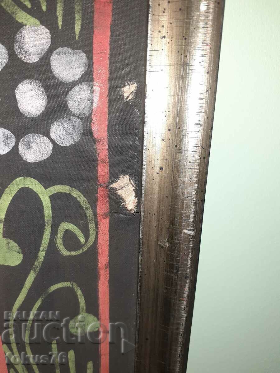 Παλιά τεράστια πολύ όμορφη ινδική ζωγραφική σε ύφασμα - 5 Παλιά τεράστια πολύ όμορφη ινδική ζωγραφική σε ύφασμα - 5