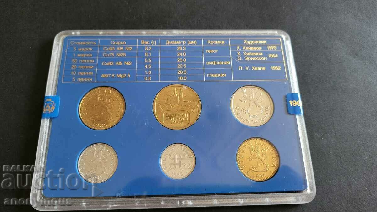 Σετ, σετ νομισμάτων της Φινλανδίας στα ρωσικά με τιμή 35.00 BGN | € 17.90 Σετ, σετ νομισμάτων της Φινλανδίας στα ρωσικά με τιμή 35.00 BGN | € 17.90