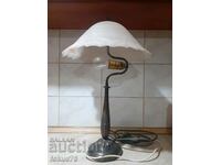 A lovely old metal bedside table lamp