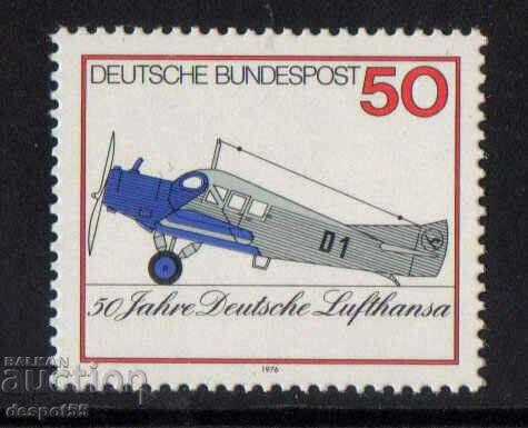 1976. GFR. Deutsche Lufthansa's 50th anniversary. 1976. GFR. Deutsche Lufthansa's 50th anniversary.