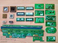 Lots of processors, ram and cards for electronic scrap