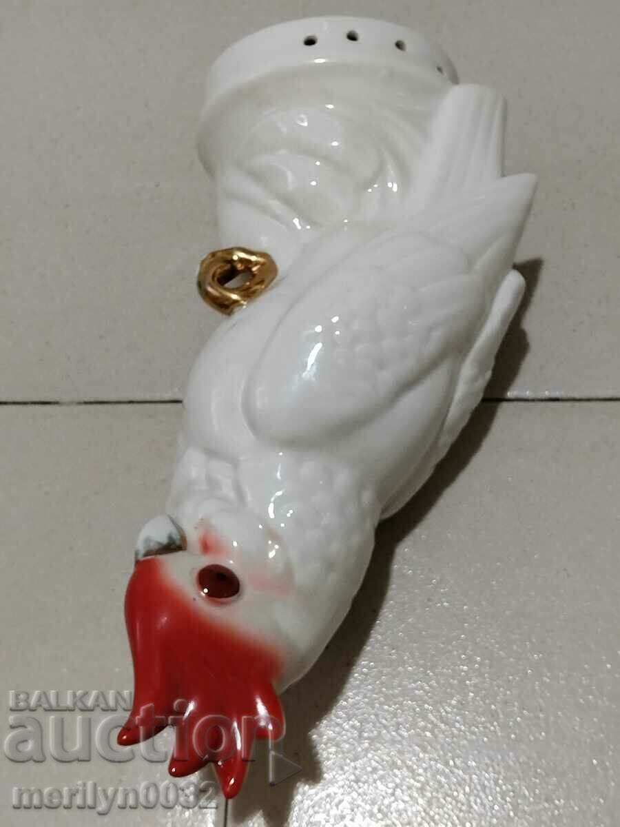 Delivery of Figure porcelain parrot 24cm plastic statuette USSR Delivery of Figure porcelain parrot 24cm plastic statuette USSR