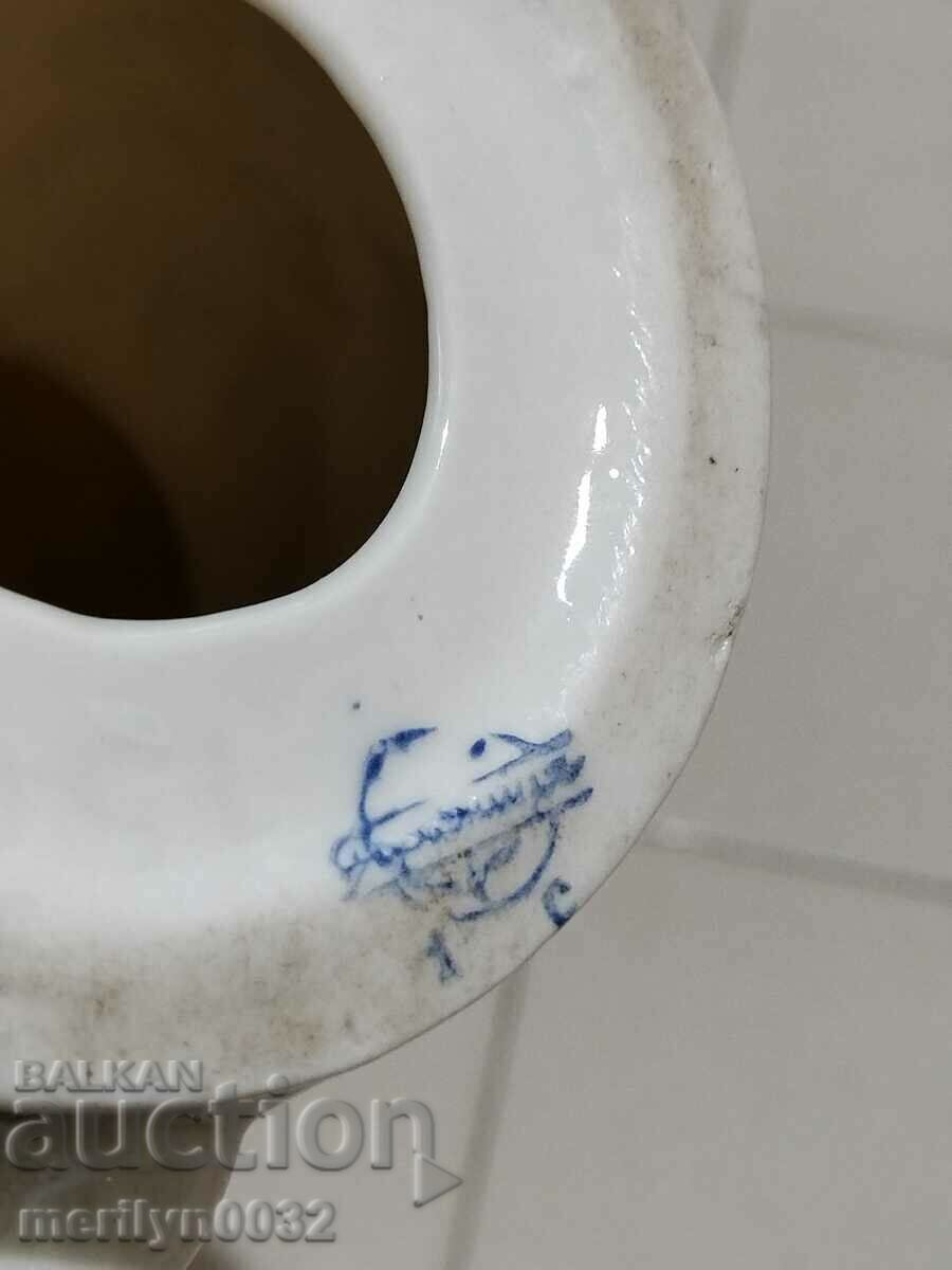 Figure porcelain parrot 24cm plastic statuette USSR - 6 Figure porcelain parrot 24cm plastic statuette USSR - 6