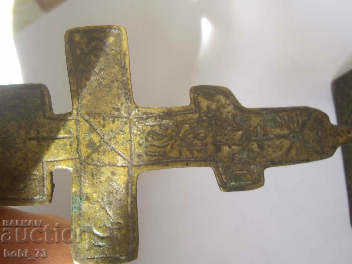 Auction Old bronze prosphorus. Auction Old bronze prosphorus.