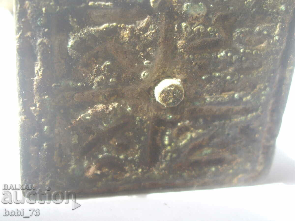 Old bronze prosphorus. - 5 Old bronze prosphorus. - 5