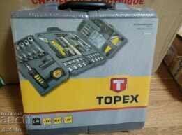Delivery of Topex 135-piece hand tool case set