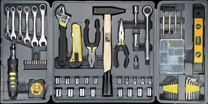 Set cutie pentru scule de mână Topex, 135 de piese - 5