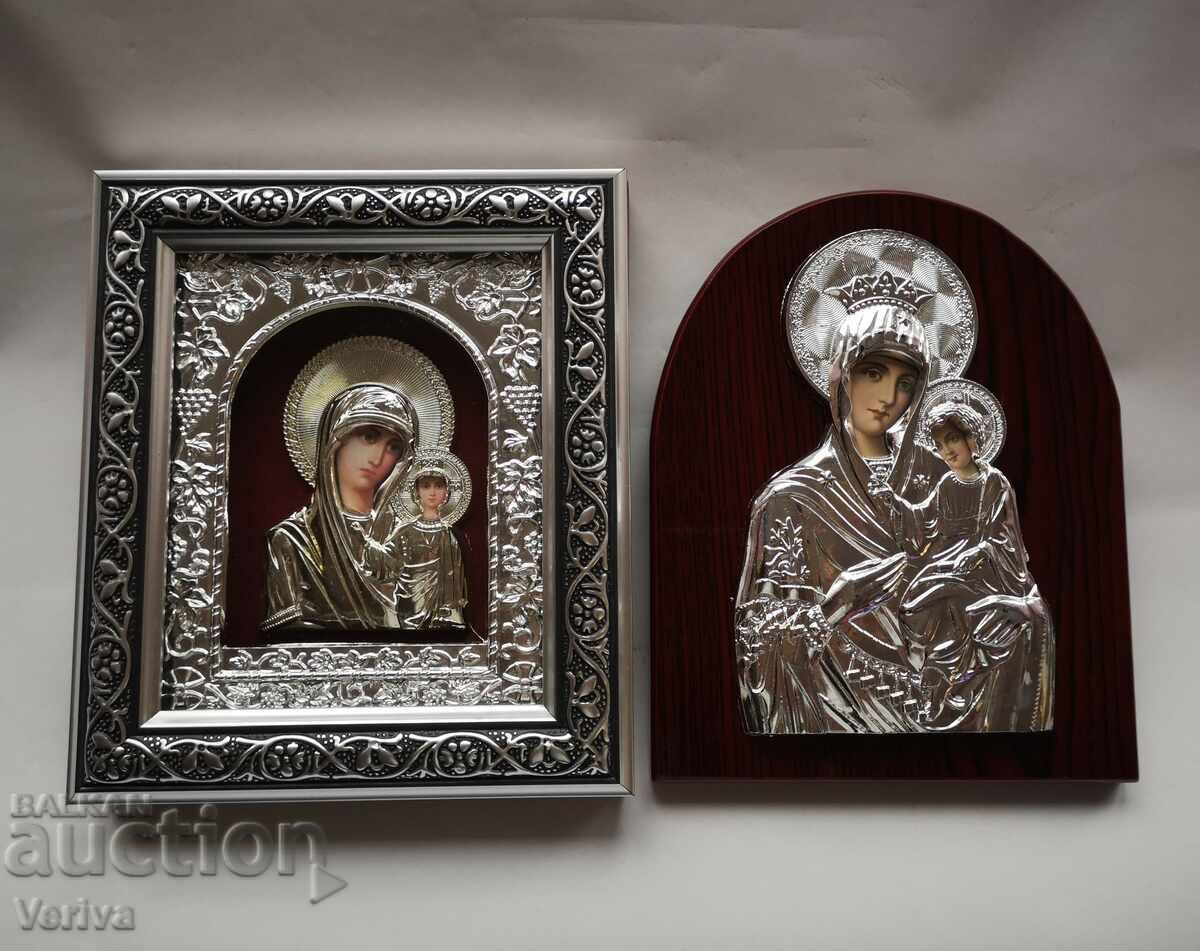 Two Icons of the Virgin - Guide and Compassion