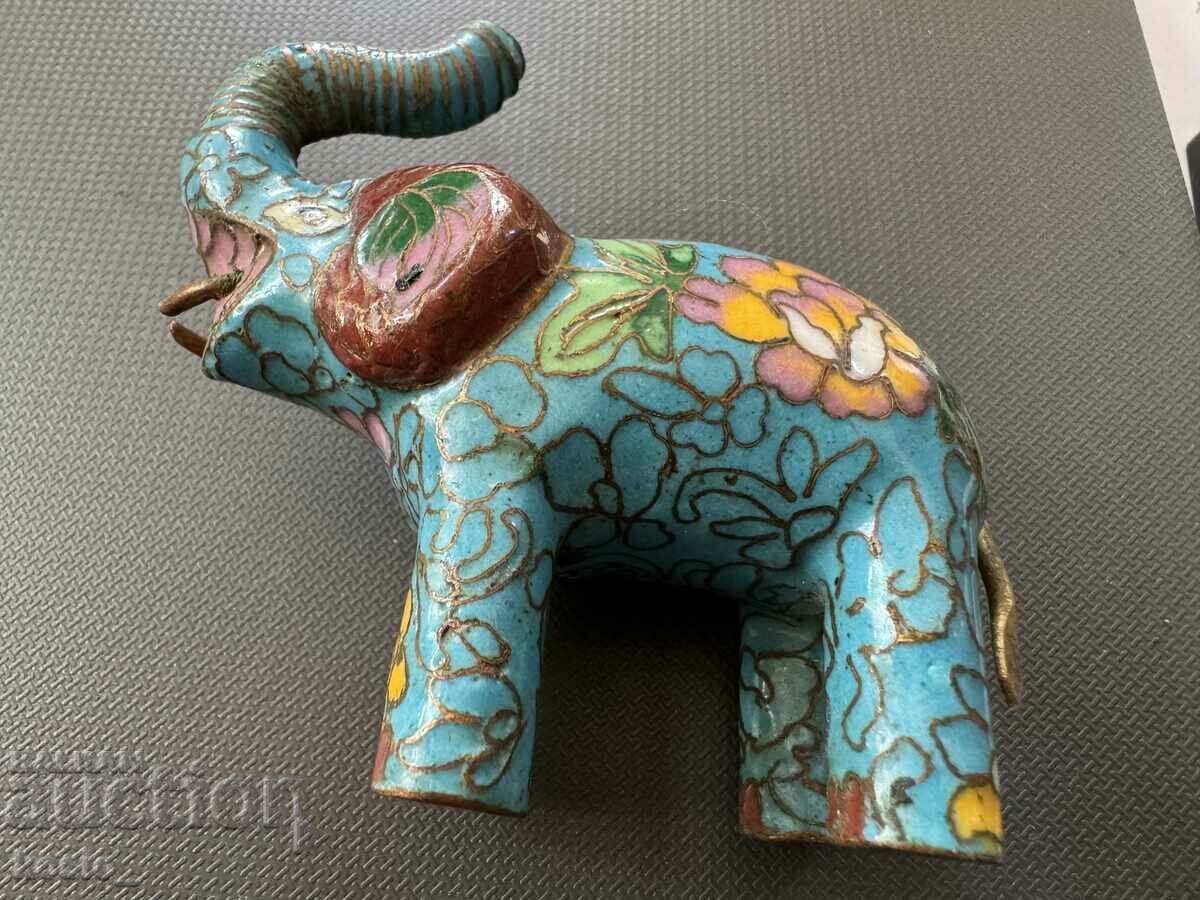 Elephant Clazon enamel figurine with price € 25.00 | 48.90 BGN Elephant Clazon enamel figurine with price € 25.00 | 48.90 BGN