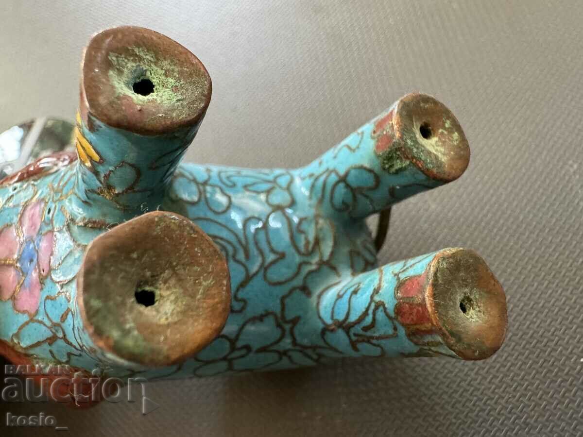 Delivery of Elephant Clazon enamel figurine Delivery of Elephant Clazon enamel figurine