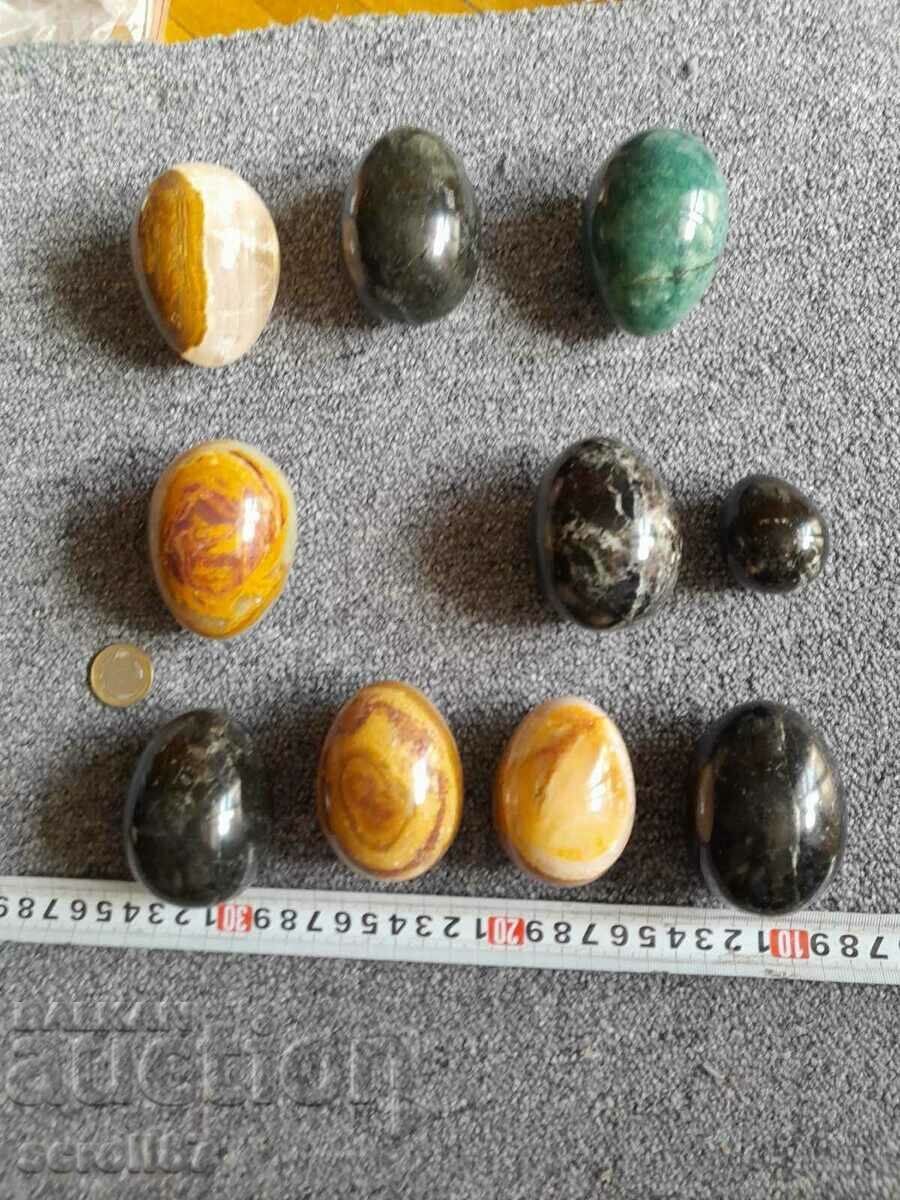 10 marble eggs