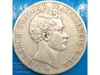 Thaler 1870 Braunschweig Lüneburg Germany Wilhelm I Silver